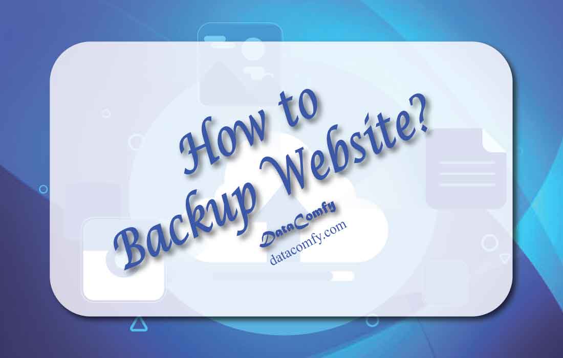 How to Backup Website?